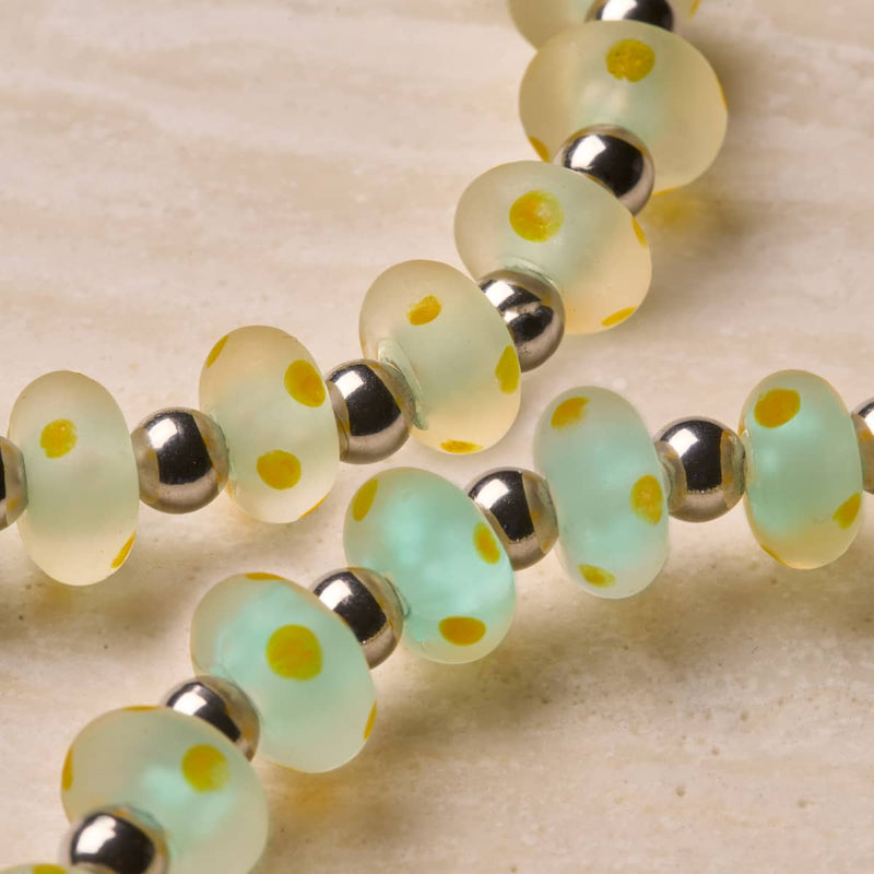 Succulent | Frosted Polka Dot Bracelet