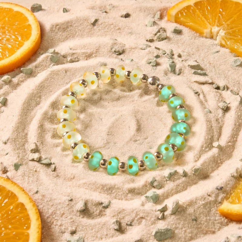 Succulent | Frosted Polka Dot Bracelet