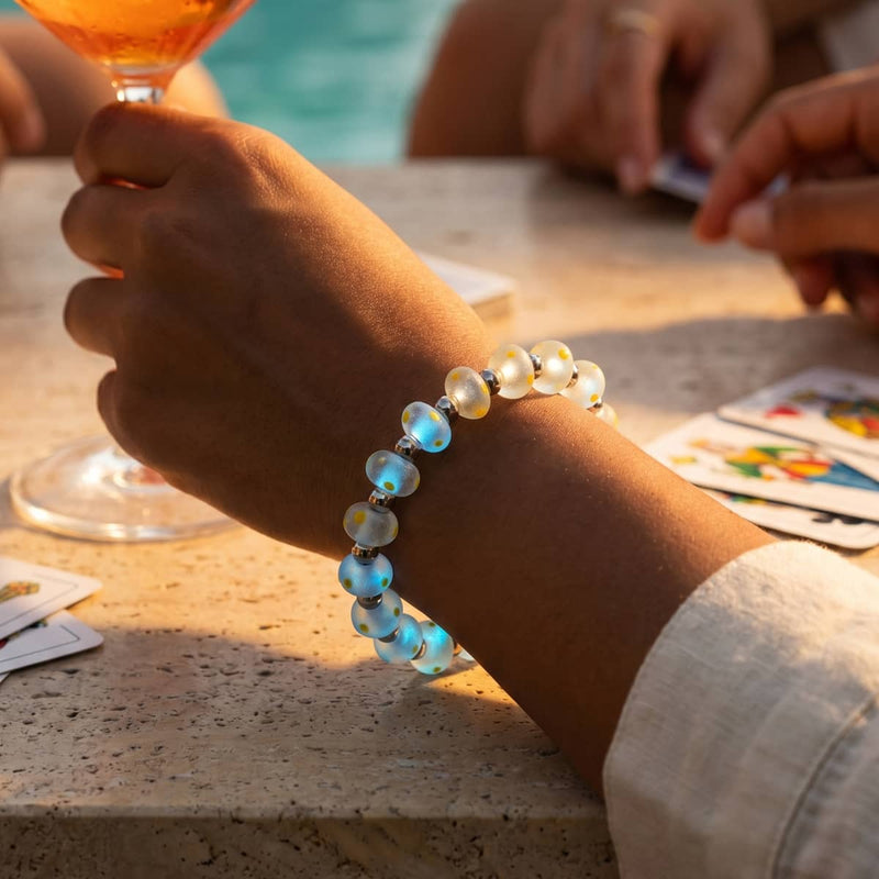 Succulent | Frosted Polka Dot Bracelet
