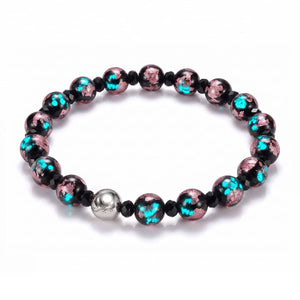 Rose Eclipse | Lunar Glass Crystal Bracelet