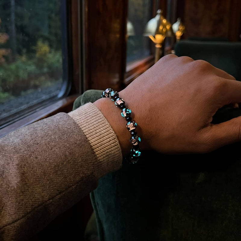 Vanilla Eclipse | Lunar Glass Crystal Bracelet