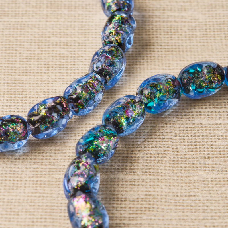 Topaz Potion | Firework Glass Micro Pebble Bracelet