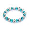 Teal Crypt | Firework Glass Mummy Bracelet