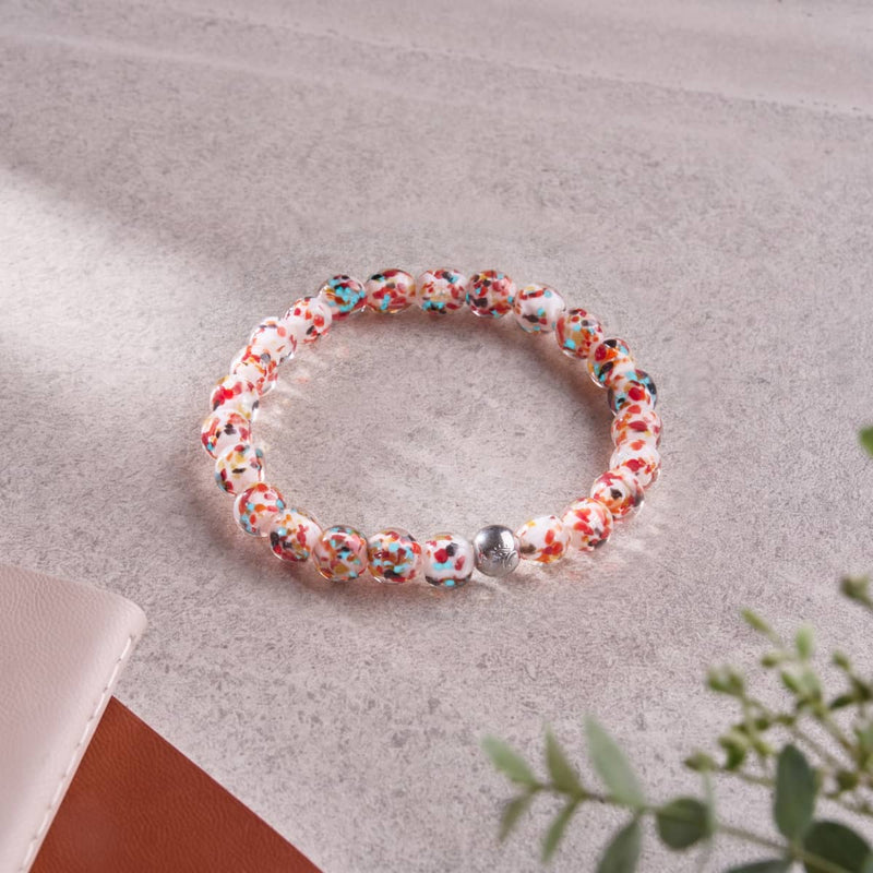 Florentine Fire | Terrazzo Glass Bracelet
