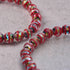 Crimson & Copper | Firework Glass Ribbon Bracelet