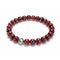 Crimson & Copper | Firework Glass Ribbon Bracelet
