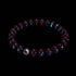 Crimson & Copper | Firework Glass Ribbon Bracelet