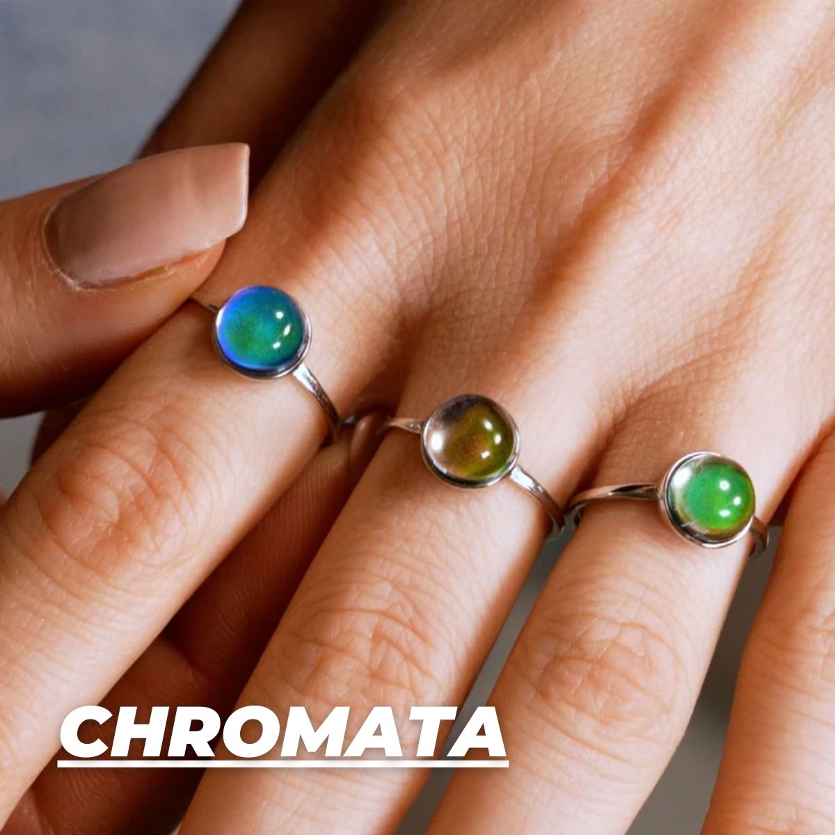 CHROMATA™ MOODSTONE RINGS