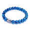 Topaz Flame | .925 Sterling Silver | Firefly Glass Bracelet