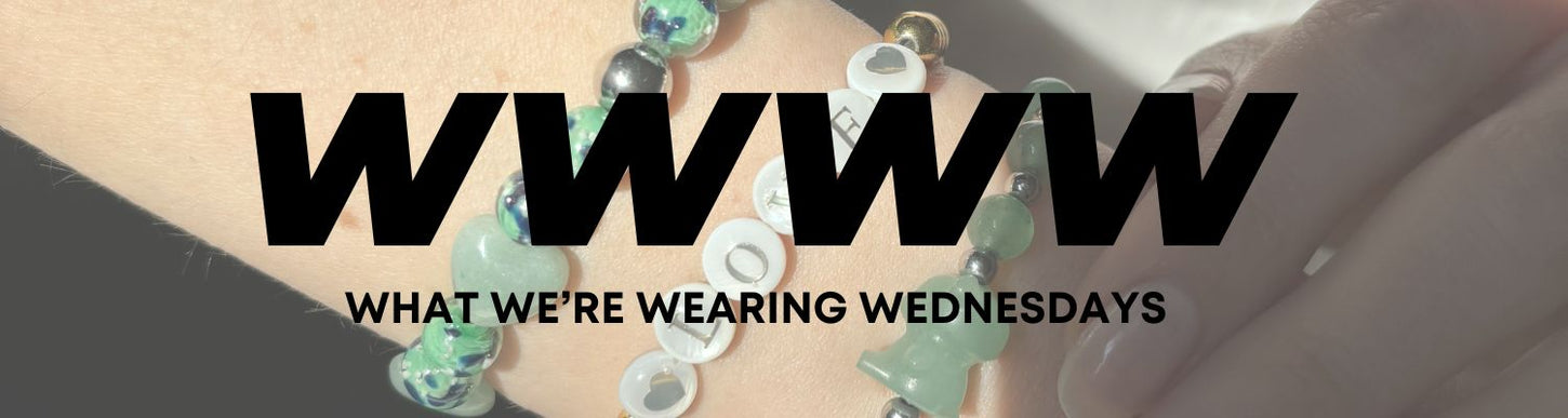 WWWW | LETTER BRACELET STACKS