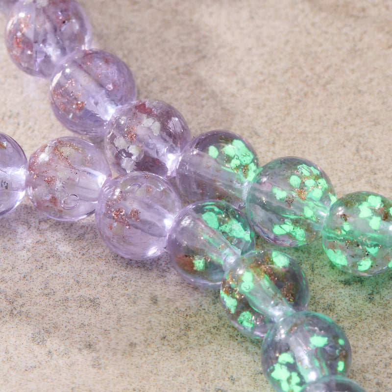 Lilac | .925 Sterling Silver | Firefly Glass Bracelet