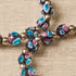 Blueberry | Firefly Glass Tulip Bracelet