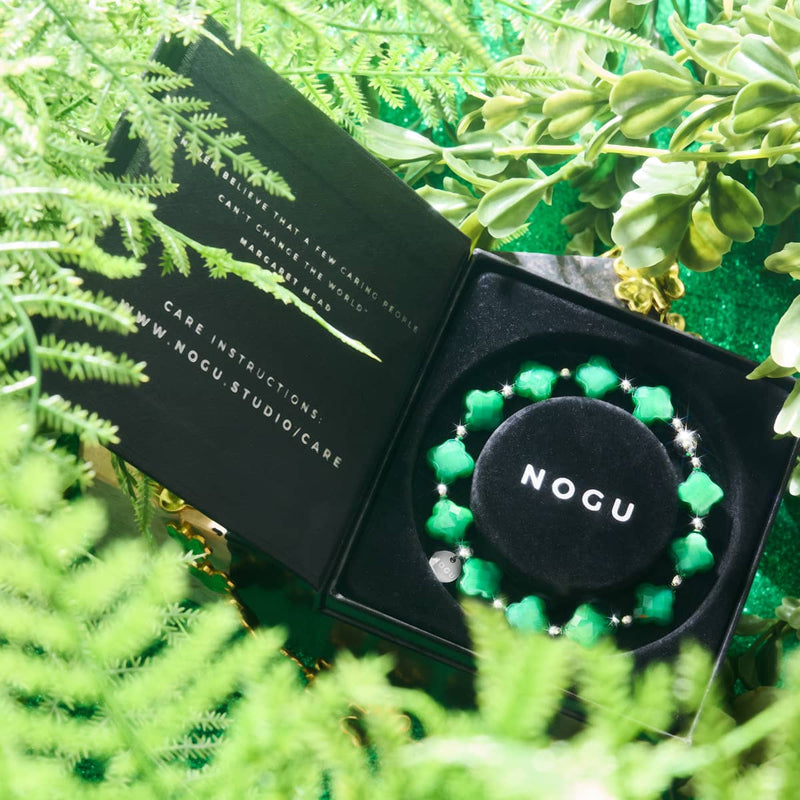 Emerald Luck | Clover Bracelet