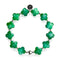 Emerald Luck | Clover Bracelet