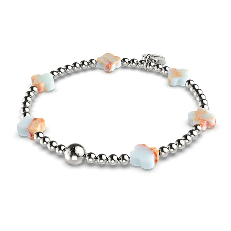 Misty Meadow | Silver | Clover Essence Bracelet