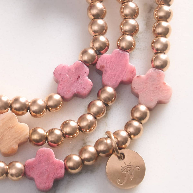 Shamrock Blossom | Rose Gold | Clover Essence Bracelet