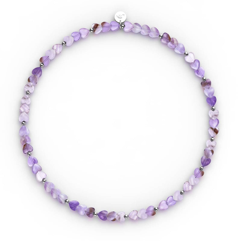 Amethyst | .925 Sterling Silver | Heart Wrap