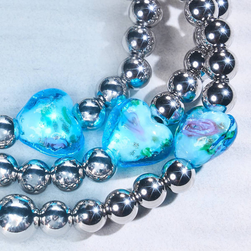 Aquamarine Garden | Glowing Hearts Essence Bracelet