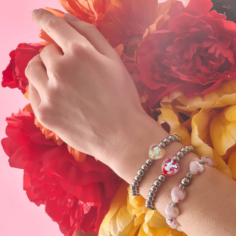 Crimson Swirl | Glowing Heart Essence Bracelet