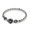 Midnight Crystal | Kikiballa Cascade Heart Bracelet