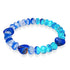 Ultramarine | .925 Sterling Silver | Glowing Gradient Hearts Bracelet