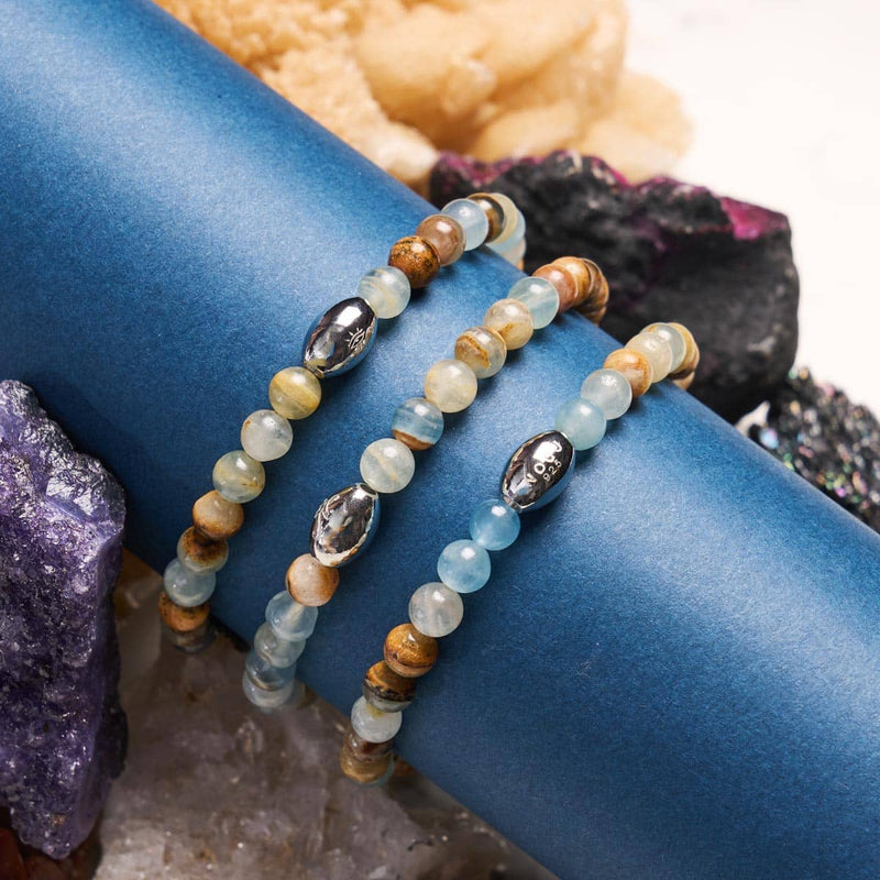 AAA Calcite | .925 Sterling Silver | Gemstone Bracelet