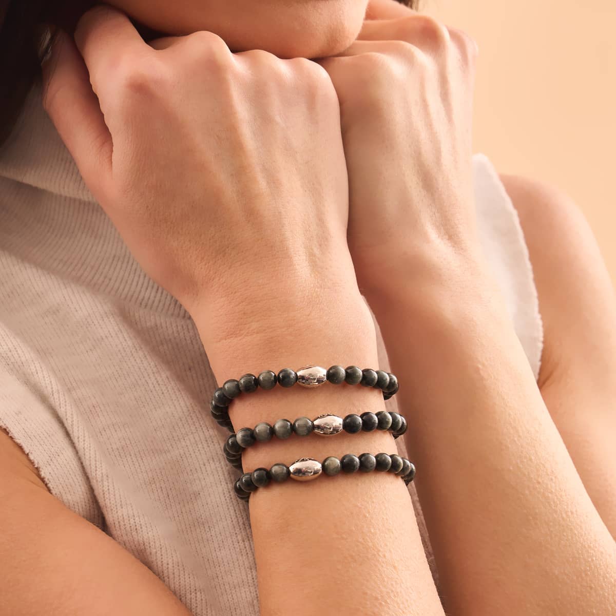 AAA Eagle Eye | .925 Sterling Silver | Gemstone Bracelet