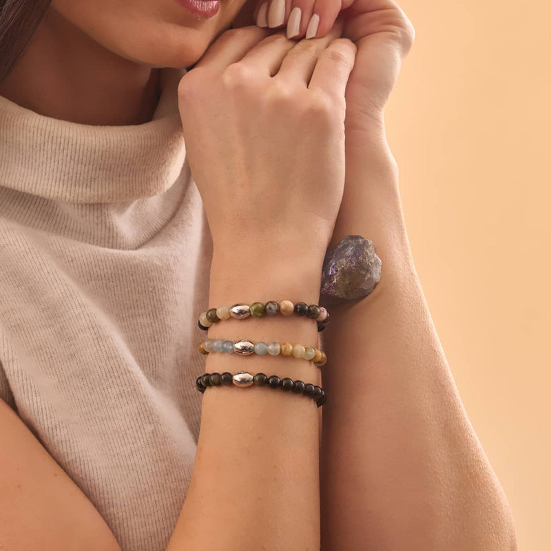 AAA Tourmaline | .925 Sterling Silver | Gemstone Bracelet