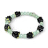Black x Green Aventurine | .925 Sterling Silver | Berry Bracelet