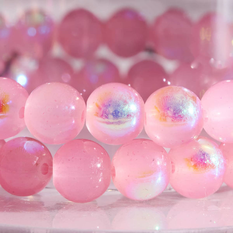 Dragon Fruit | .925 Sterling Silver | Bubble Glass Bracelet