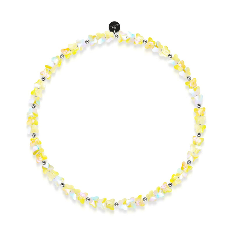 Sunrise | .925 Sterling Silver | Deep Yellow Butterfly Wrap