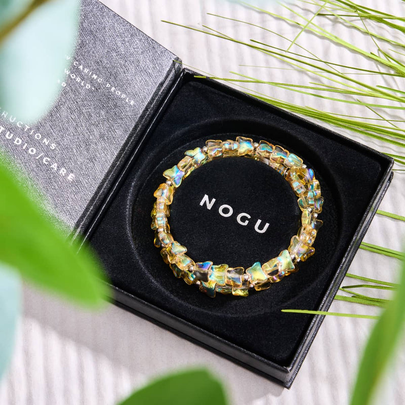 Sunrise | .925 Sterling Silver | Deep Yellow Butterfly Wrap