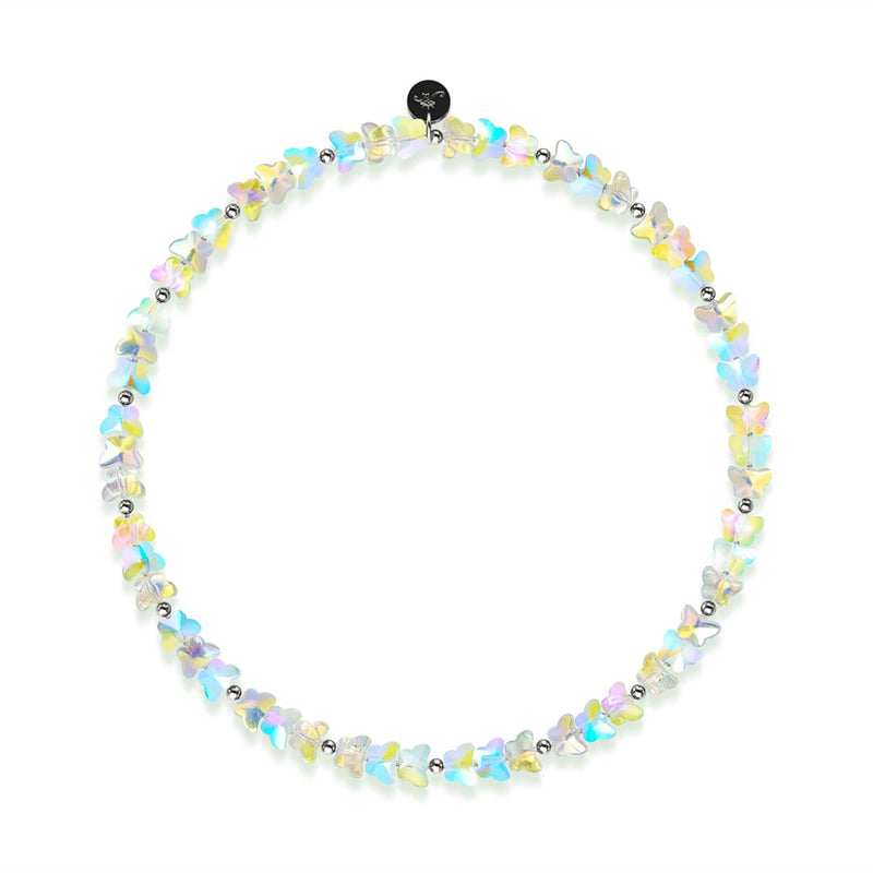 Unicorn White | .925 Sterling Silver | Butterfly Wrap