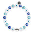 Eye in the Sky | .925 Sterling Silver | Crystal Evil Eye Bracelet