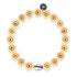 Orange | .925 Sterling Silver | Crystal Evil Eye Bracelet