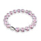 Pink | .925 Sterling Silver | Crystal Evil Eye Bracelet