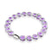 Purple | .925 Sterling Silver | Crystal Evil Eye Bracelet