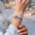 Glittering Snowfall | Dreamscape Opal Wrap
