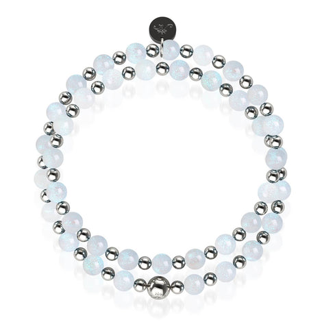 Glittering Snowfall | Dreamscape Opal Wrap