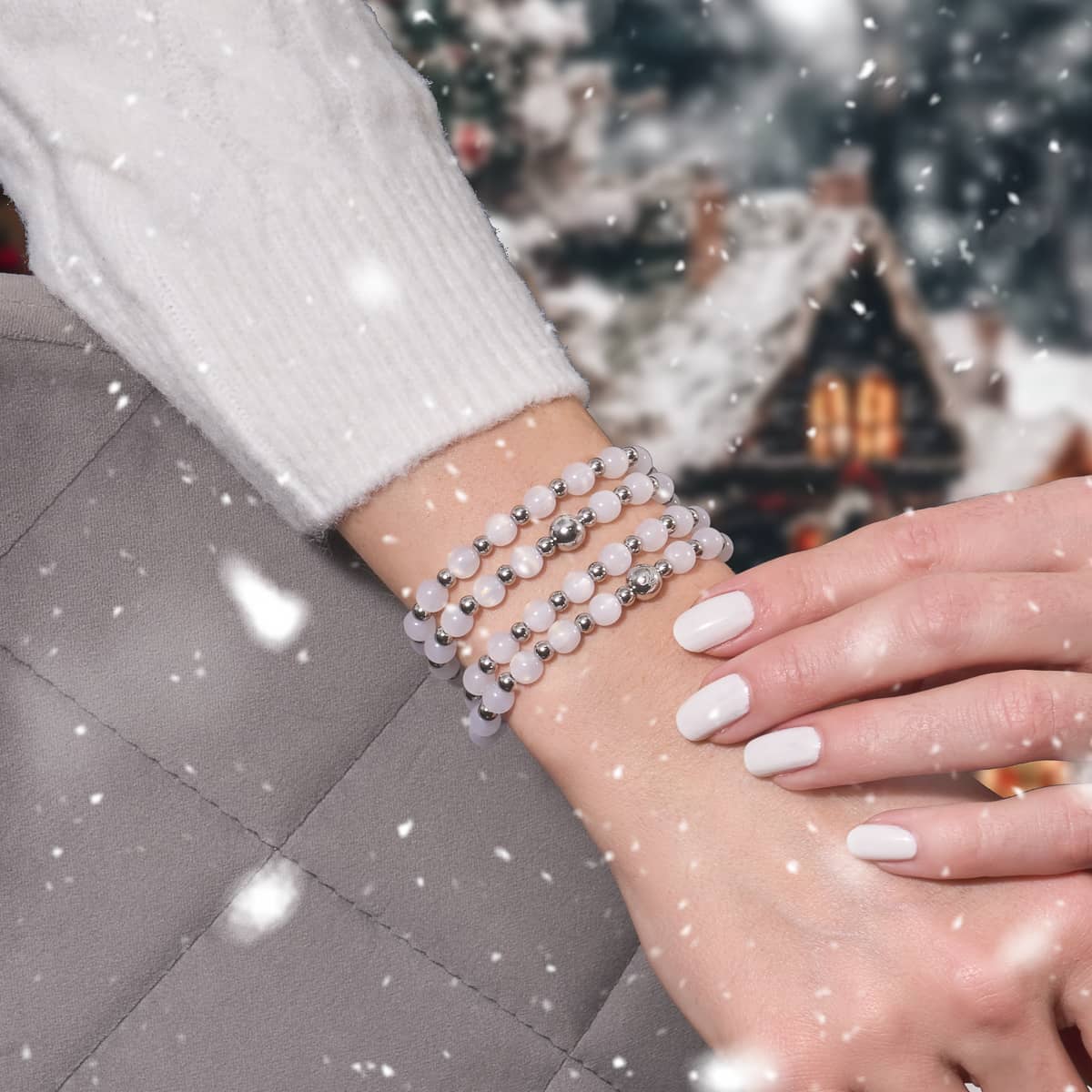 Shimmering Frost | Dreamscape Opal Wrap