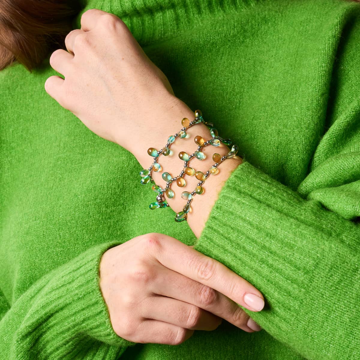 Turquoise Sunrise | Fairy Drop Bracelet