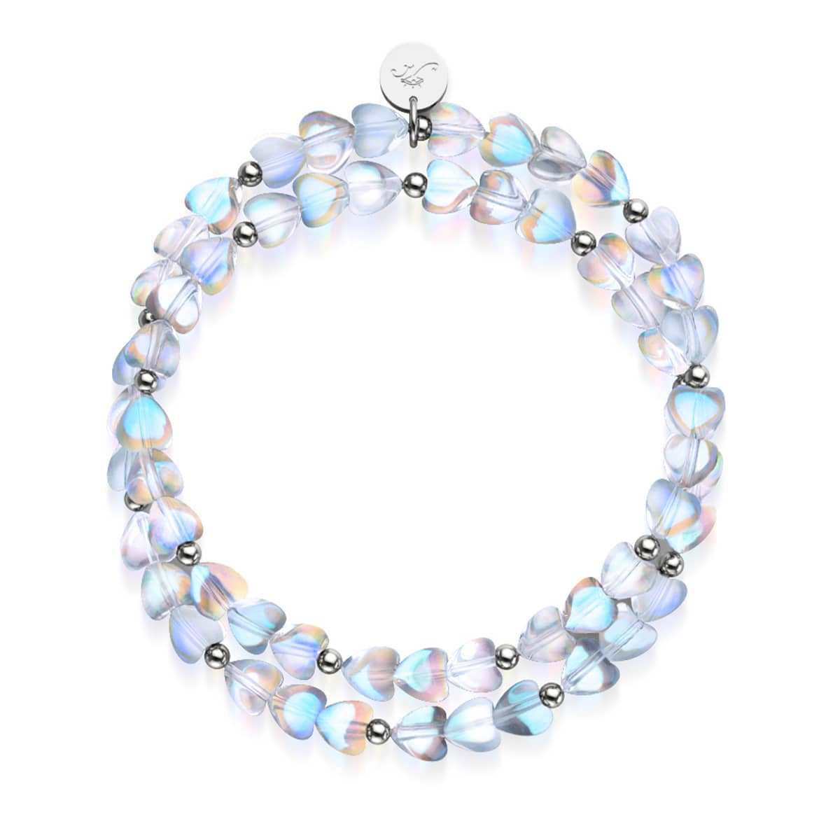 Heart to Heart | .925 Sterling Silver | Fairy Glass Wrap