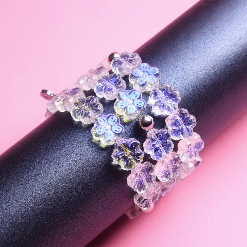 Ice Flowers | Fairy Glass Bracelet