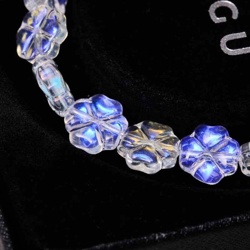 The Fairy Glass Clover 3 Bracelet Set