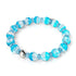 Aquamarine Ice | Firefly Glass Snow Globe Bracelet