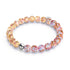 Blush Current | Pink Caramel | Firefly Glass Swirl Bracelet