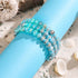Cerulean | Firefly Glass Diamonds Bracelet