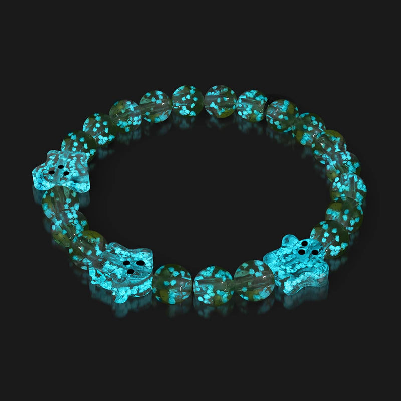 Garden Spectre | Silver | Firefly Glass Ghost Bracelet