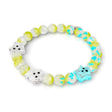 Garden Spectre | Silver | Firefly Glass Ghost Bracelet