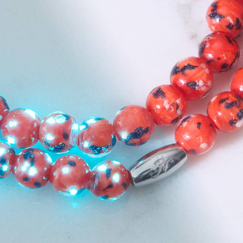 Glowing Ember | .925 Sterling Silver | Firefly Glass Wrap